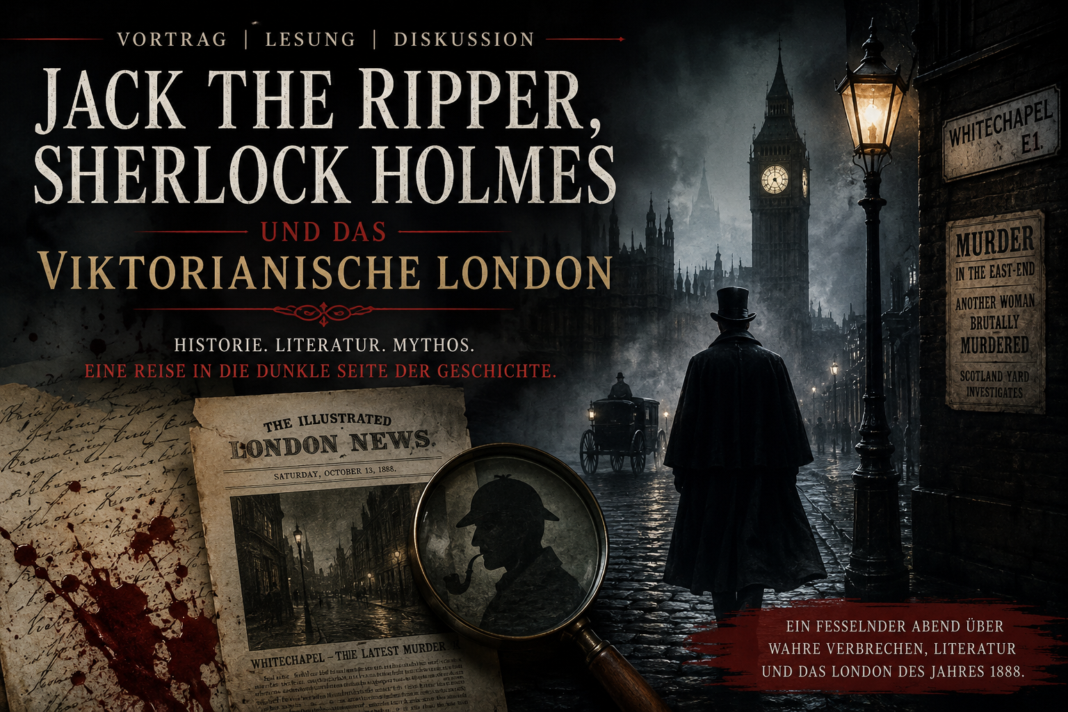 Jack the Ripper, Sherlock Holmes und das viktorianische Londo